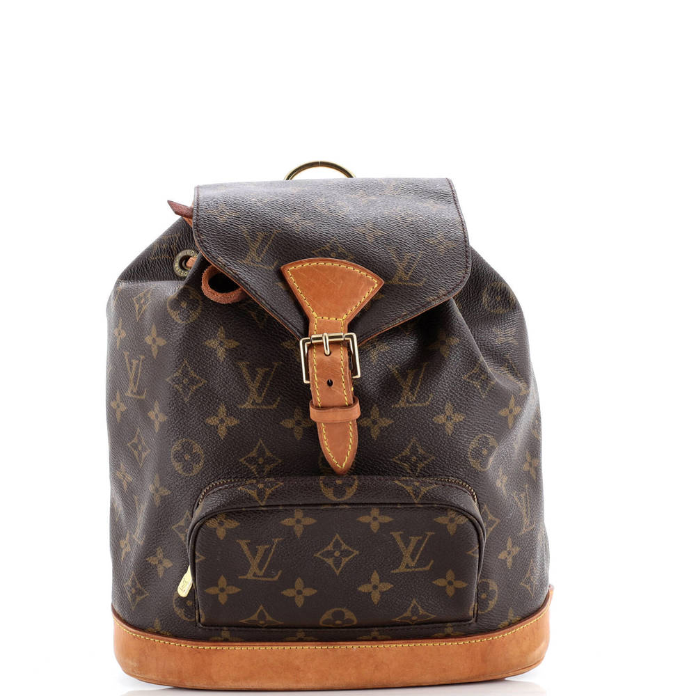 Louis Vuitton MM Vintage Montsouris Backpack Monogram Canvas
